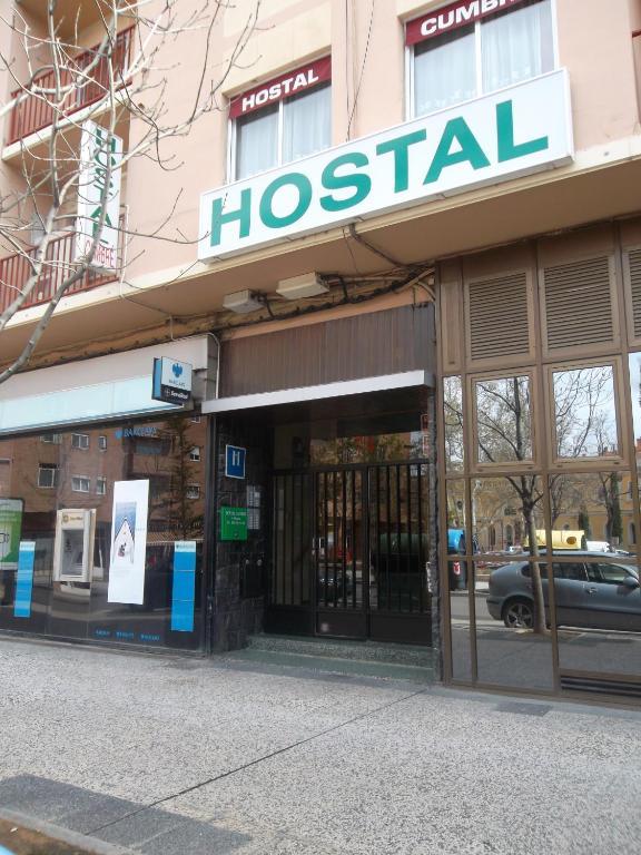 Hostal Cumbre Saragossa Exterior foto