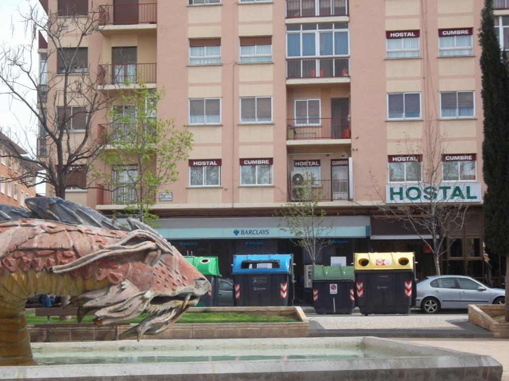 Hostal Cumbre Saragossa Exterior foto