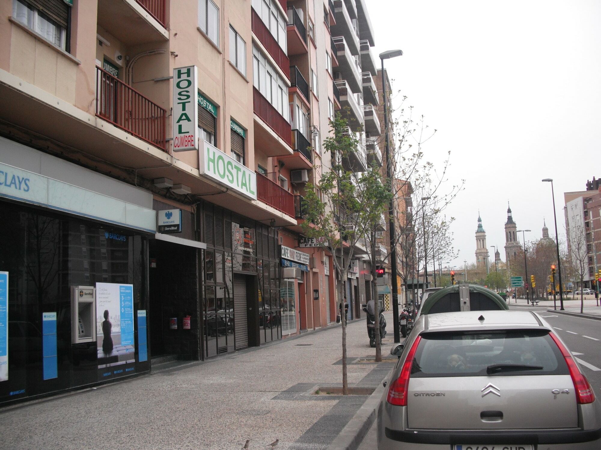 Hostal Cumbre Saragossa Exterior foto